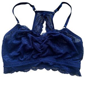 Torrid Royal Blue Curve Lace Bralette Women’s Size 0